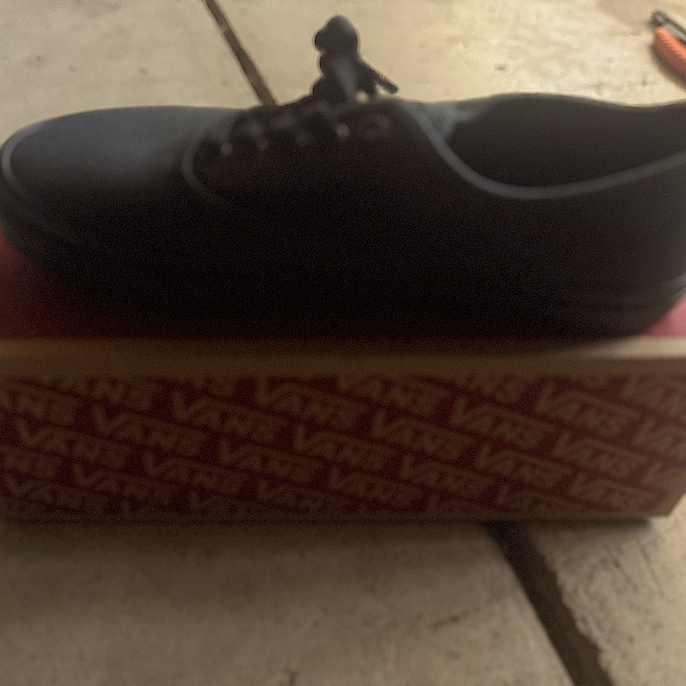 Vans work shoes. Slip resistant